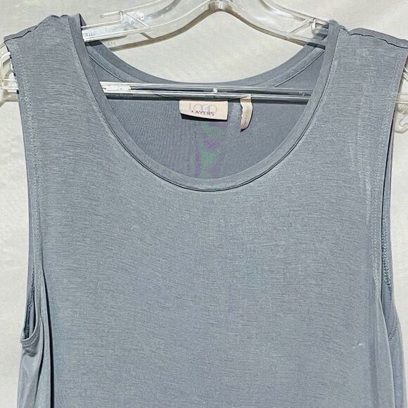 2 Coquette Extra Long Knit Tank Top Shirt Dress Lace Extender Small LOGO Layers - Picture 13 of 15